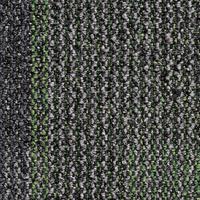 Teppichfliese Grau/Grün Essential 50x50cm Florhöhe 3mm - Grau/Grün, Basics, Textil (50/50cm)