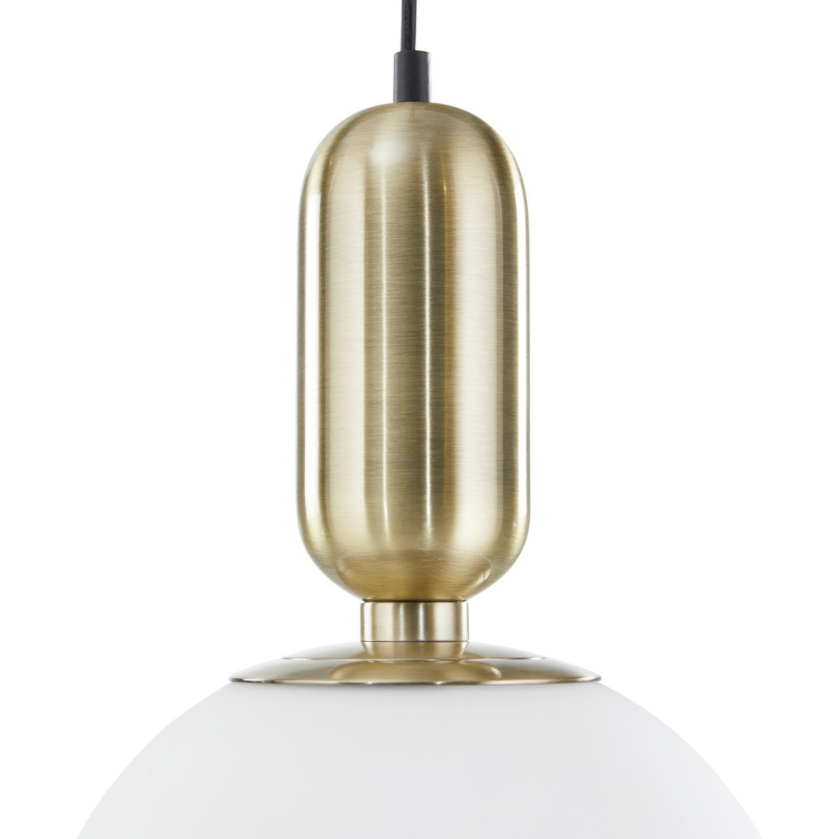 Závěsné svítidlo TIANO zlatá - barvy mosazi, Moderní, kov/sklo (25/198cm) - Bessagi Home