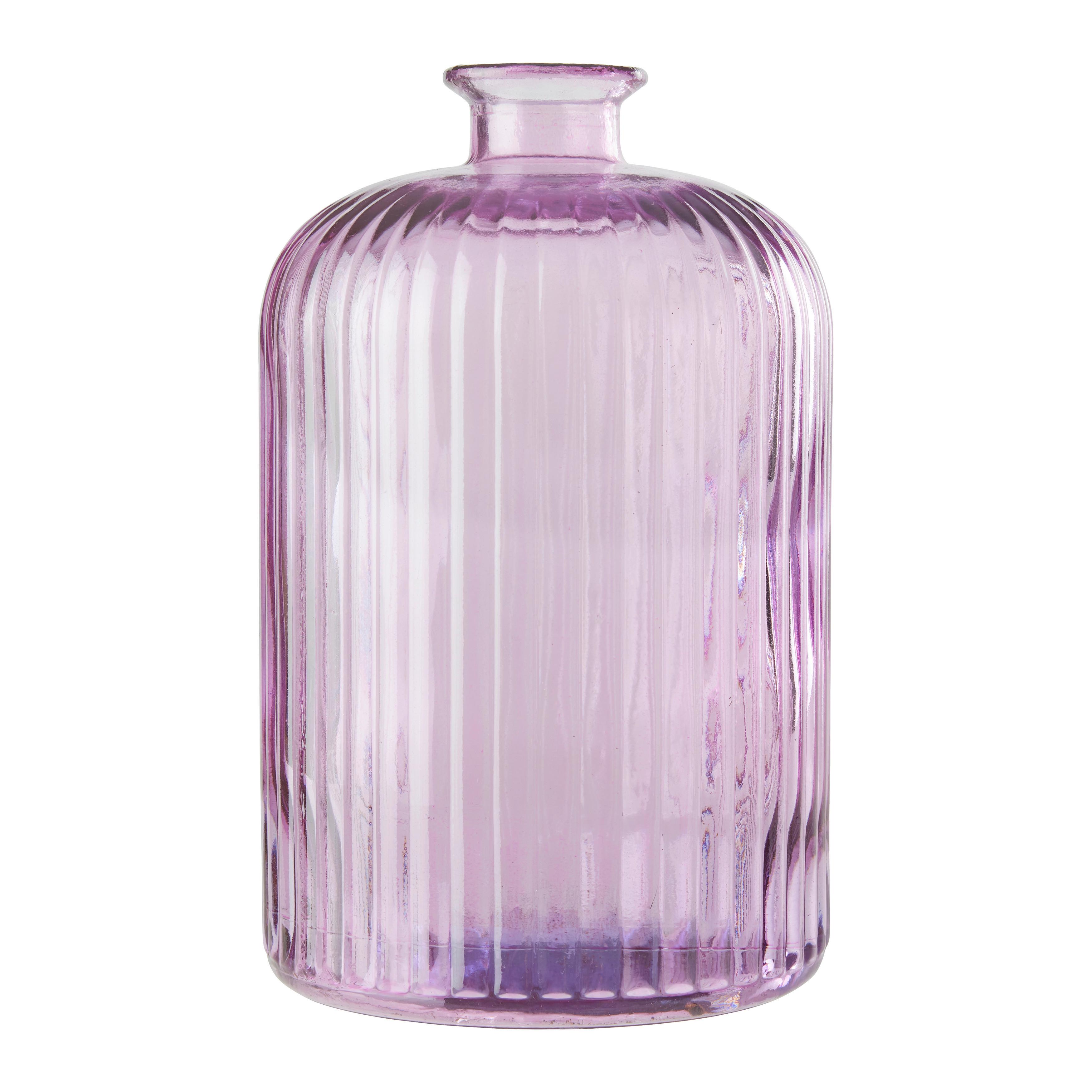 Váza DAROCA - pink, Moderní, sklo (14,5/23cm) - Mömax