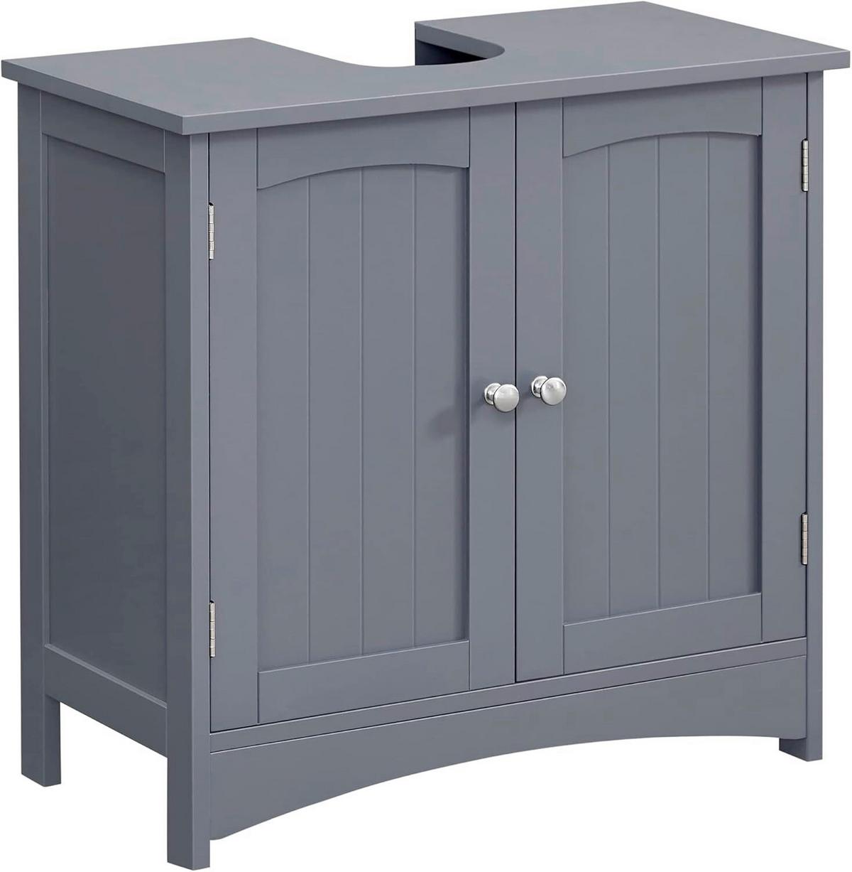 Waschbeckenunterschrank Floor Cabinet - Grau, MODERN, Holzwerkstoff (60/60/30cm) - MID.YOU