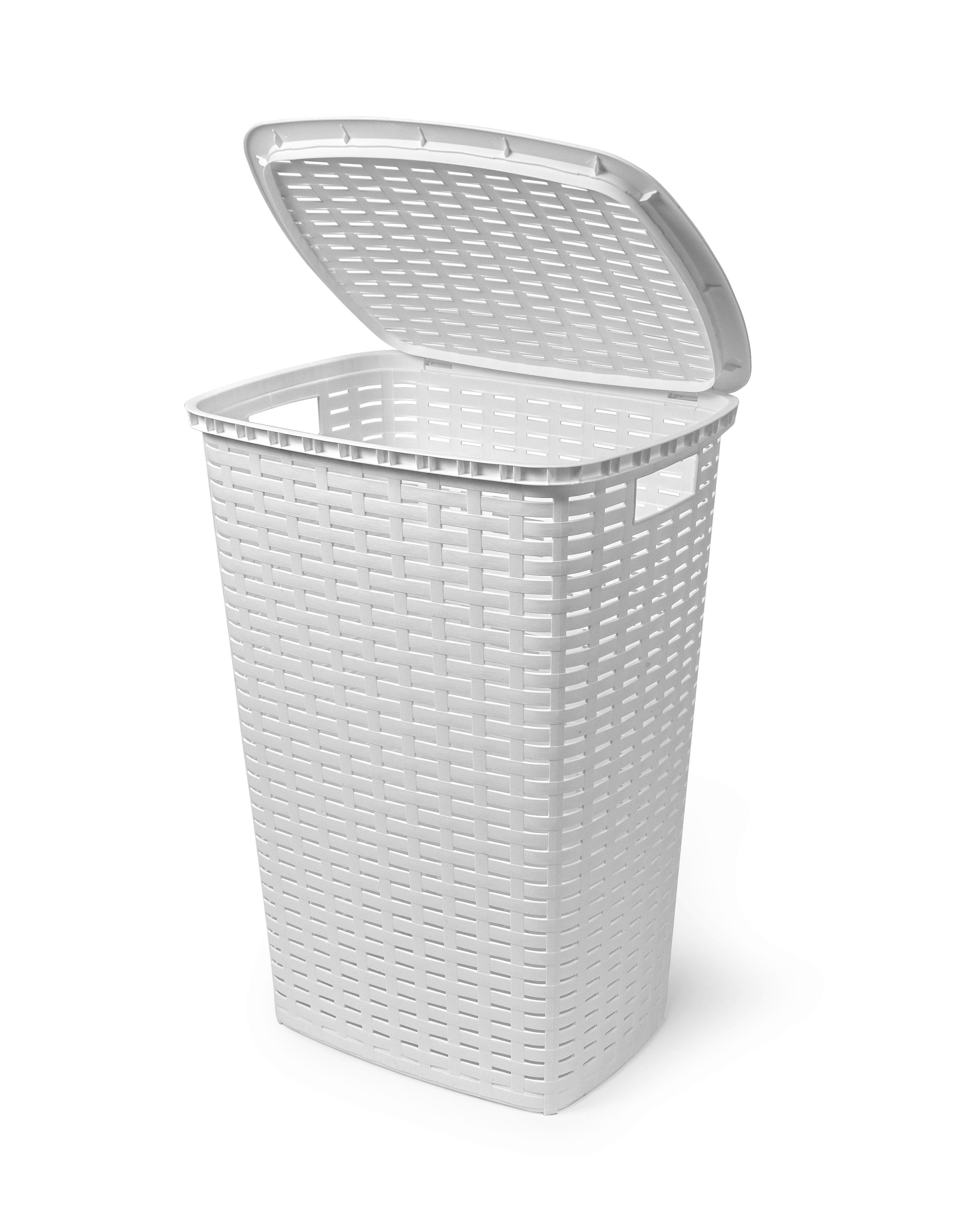 Nádoba na bielizeň ANNA - biela, Konventionell (45/60/34cm) - Mömax