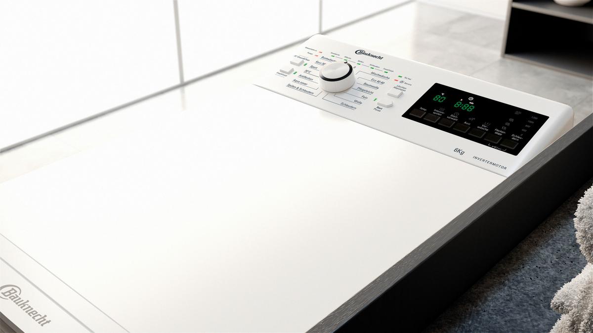 Waschmaschine Wmt Bk 126 B - Weiß, Trend, Kunststoff/Metall (40/90/60cm) - Bauknecht