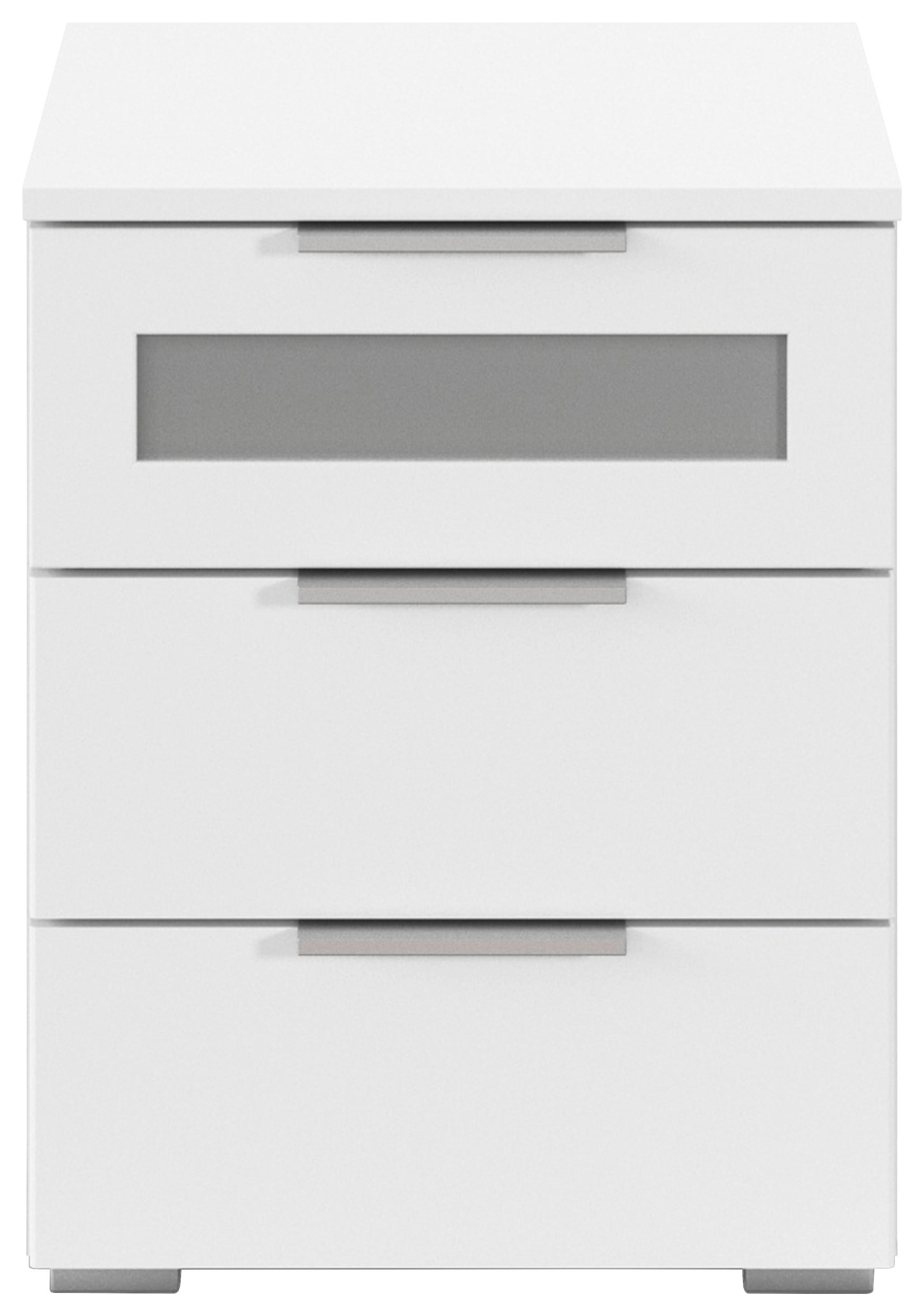 Nachtkästchen Mars 3l-Gr Weiß B: 50 cm