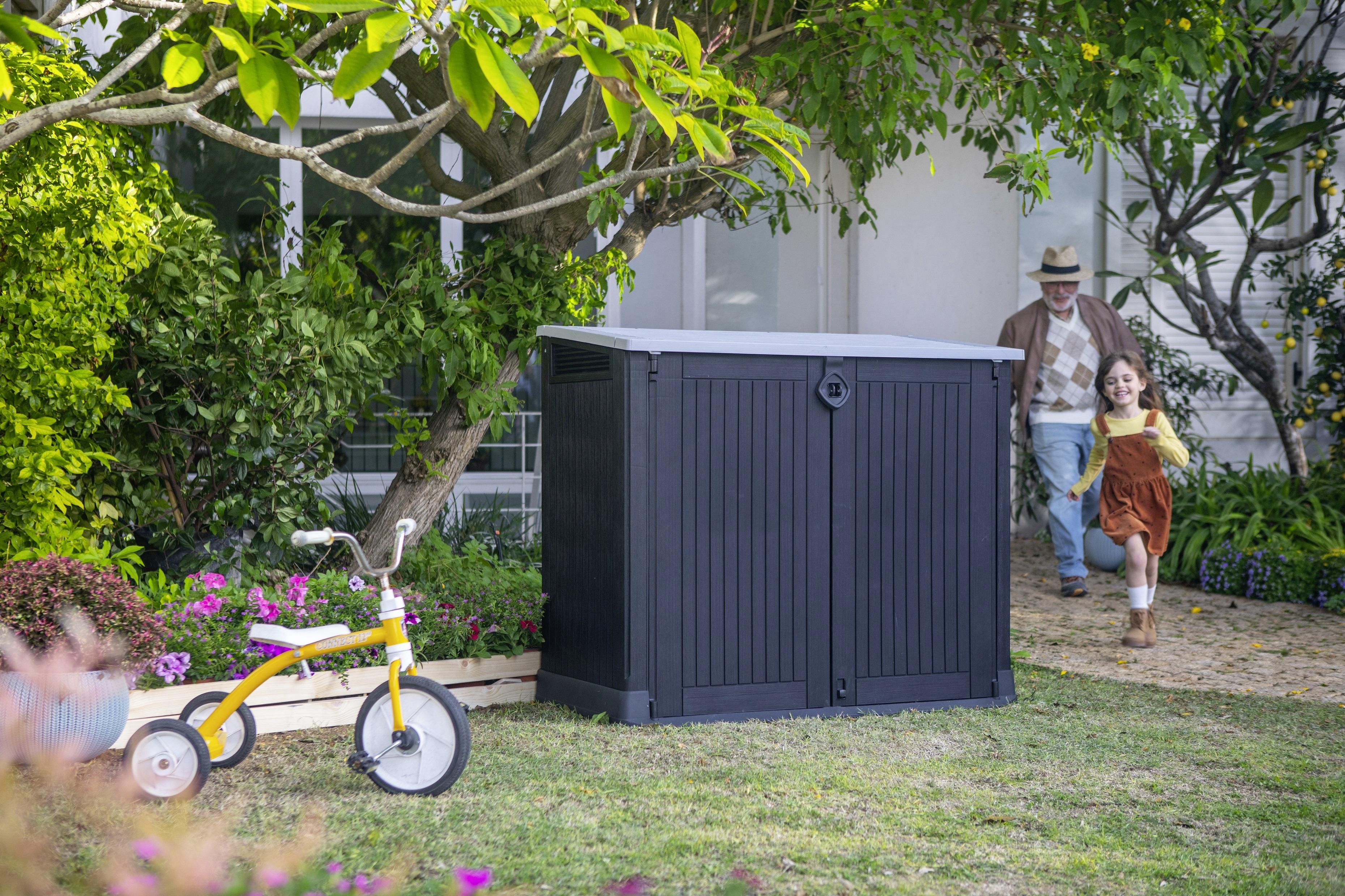 Kissenbox STORE-IT-OUT-MIDI aus Kunststoff in Schwarz 845L