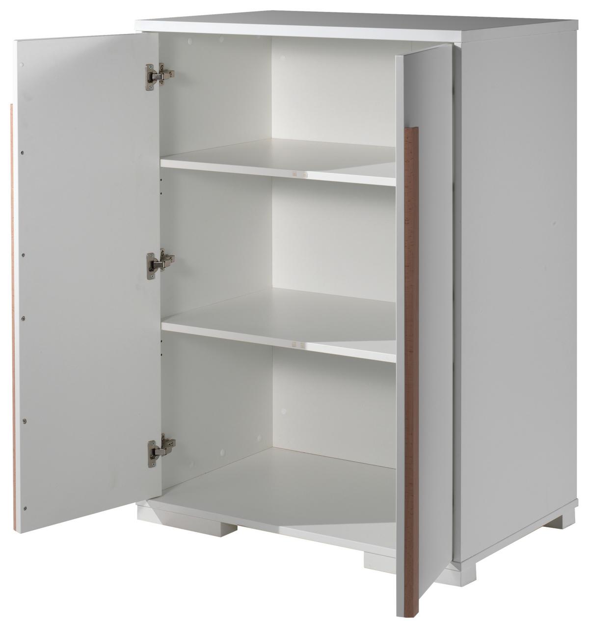 Kinderkleiderschrank London Weiß B: 86 Cm - Weiß, MODERN, Holzwerkstoff (86/116,2/56cm) - MID.YOU