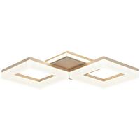 STROPNÍ LED SVÍTIDLO KOOL - šampaňská, Moderní, kov/plast (62/31/9cm) - Mömax