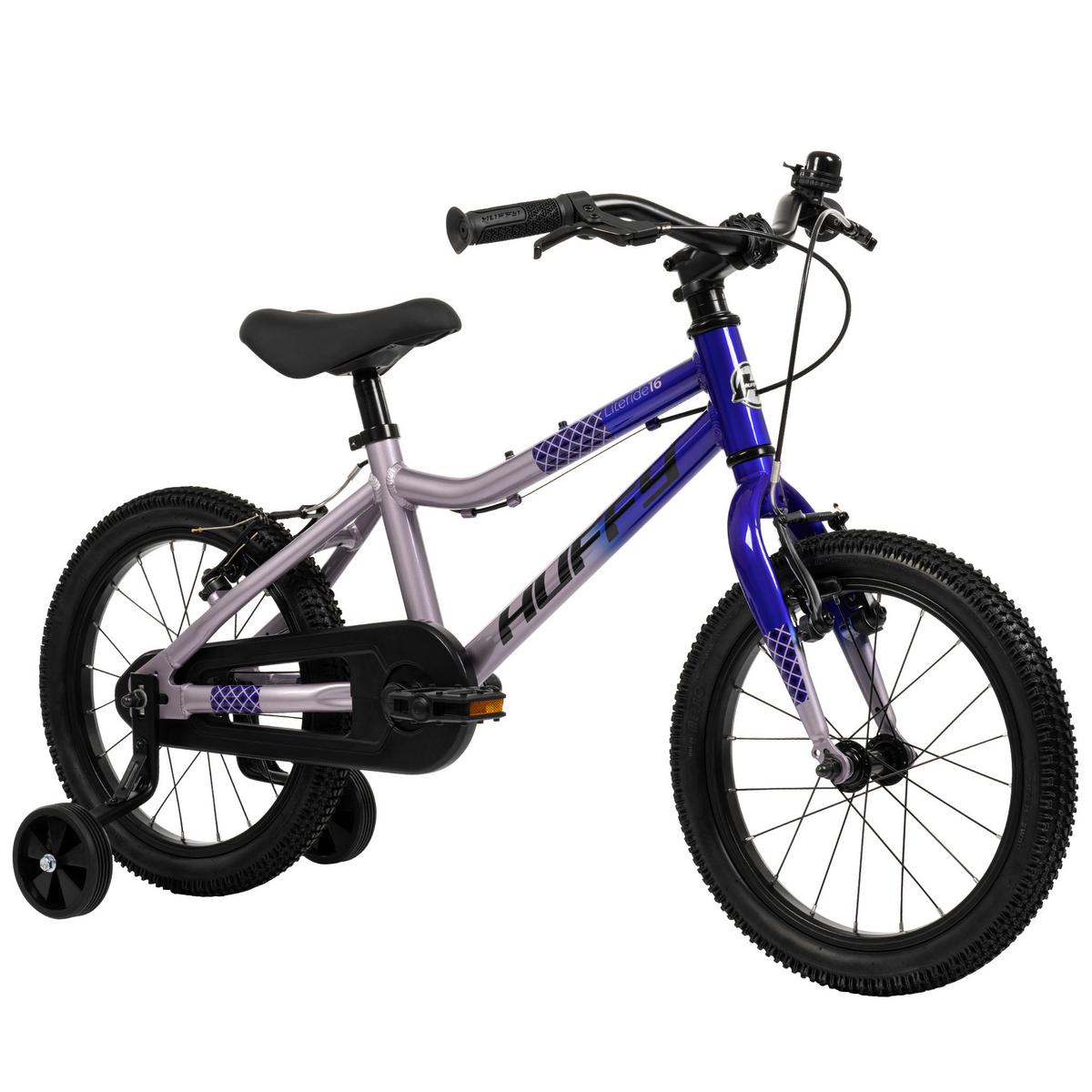 Kinderfahrrad Literide Lila, 16 Zoll - Lila, Basics, Metall (35/85/117cm)
