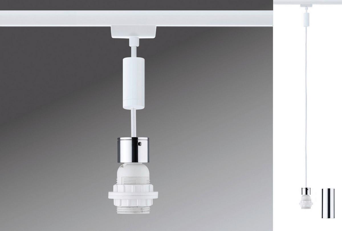Schienensystem-Hängeleuchte 94887 Urail 2easy Sw - Basics (5,8/150cm) - Paulmann