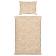 Bettwäsche Stones - Beige, MODERN, Textil - Luca Bessoni