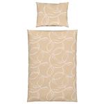 Bettwäsche Stones - Beige, MODERN, Textil - Luca Bessoni