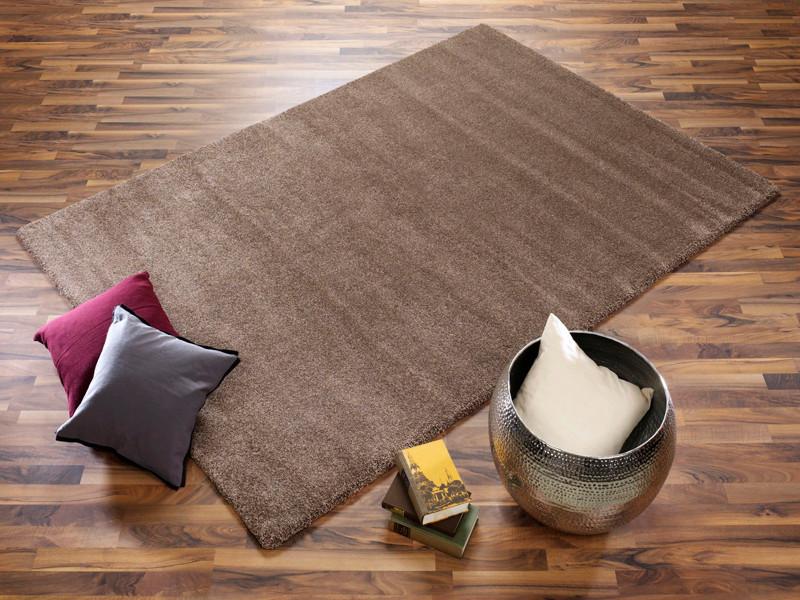 Hochflorteppich Bellevue Braun 160x230 cm - Braun, Basics, Textil (160/230cm) - Novel