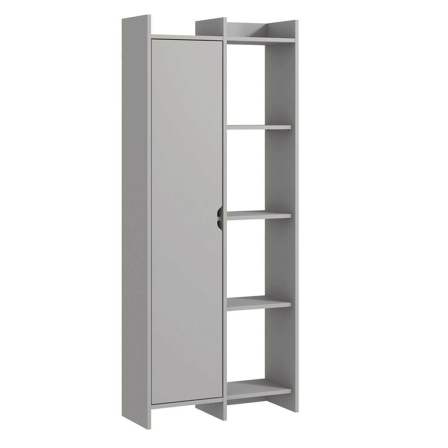 Regal Offer Grau B: 70 cm - Grau, Design, Holzwerkstoff (70/180/30cm) - Livetastic