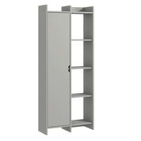 Regal Offer Grau B: 70 Cm - Grau, Design, Holzwerkstoff (70/180/30cm) - Livetastic