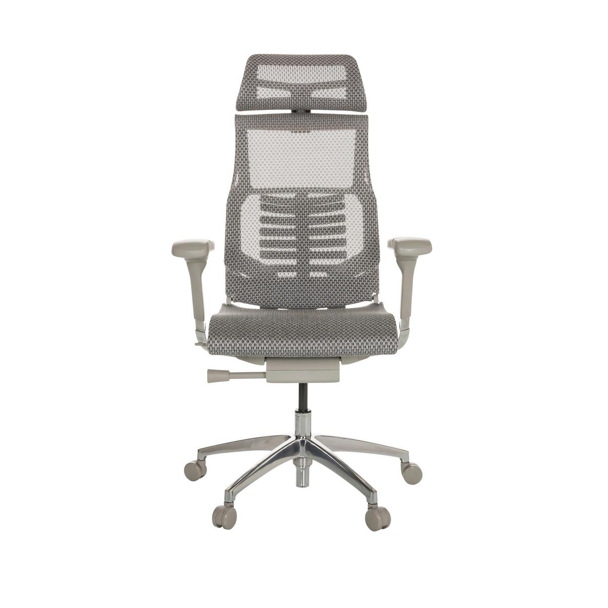 Drehstuhl Dynafit Ii G - Hellgrau/Alufarben, Basics, Kunststoff/Textil (67/119-135/60cm) - MID.YOU