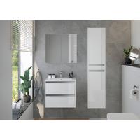 Hochschrank Nena B: 35 cm Weiß - Weiß, Basics, Holzwerkstoff (35/160/30cm) - MID.YOU