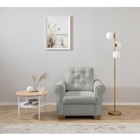 Sessel Arles, Grau 90 B: 93 Cm - Buchefarben/Grau, Design, Textil (93/89/82cm) - MID.YOU