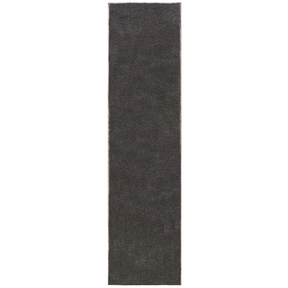 Webteppich Sheen Rug Dark Grey 60x230 - Dunkelgrau, Basics, Textil (60/230cm)