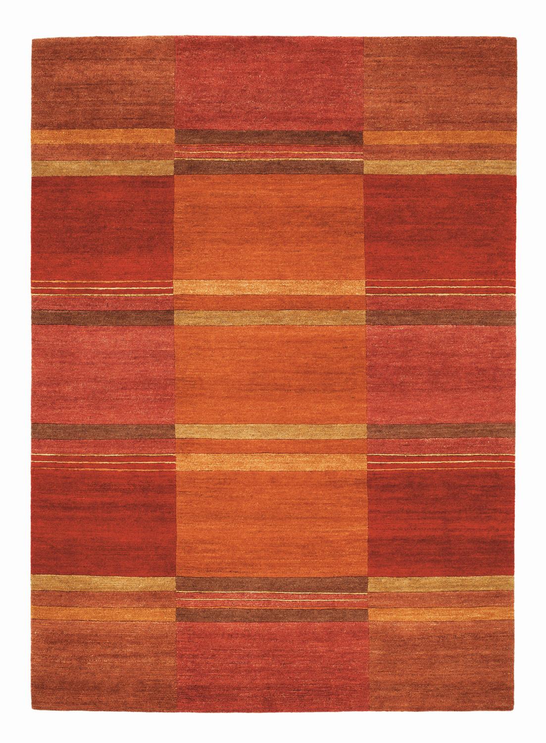 Orientalischer Webteppich Kastanienfarben 90x160 cm - Kastanienfarben, Basics, Textil (90/160cm) - Cazaris