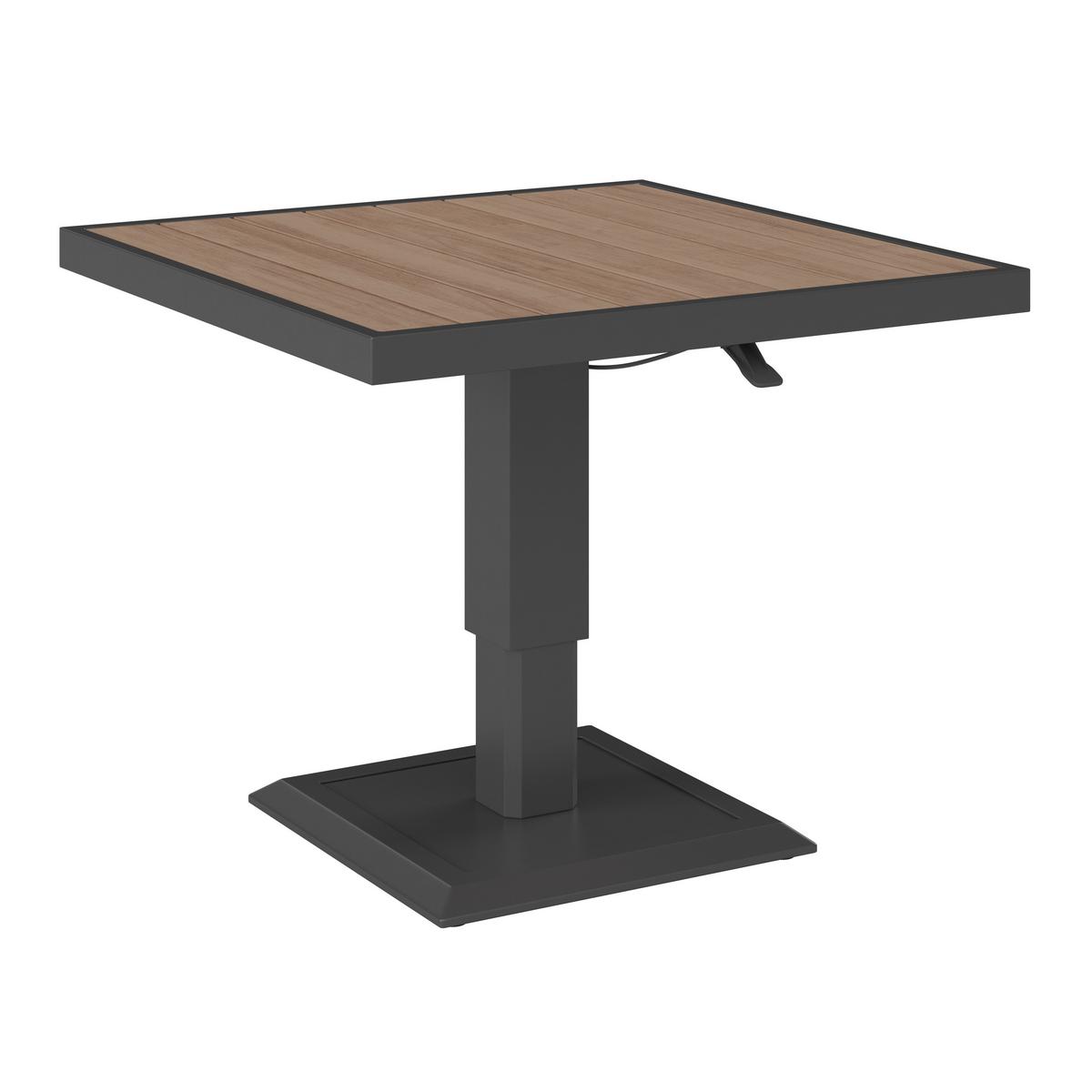 Loungegarnitur Washington Grau/Naturfarben, 4-teilig - sivá/prírodná farba, Modern, kov/textil (192,5kg) - Mömax