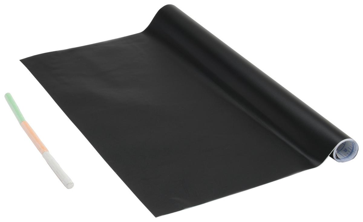 Klebefolie Schwarz 67,5x150 Cm - Schwarz, Basics (67,5/150cm)