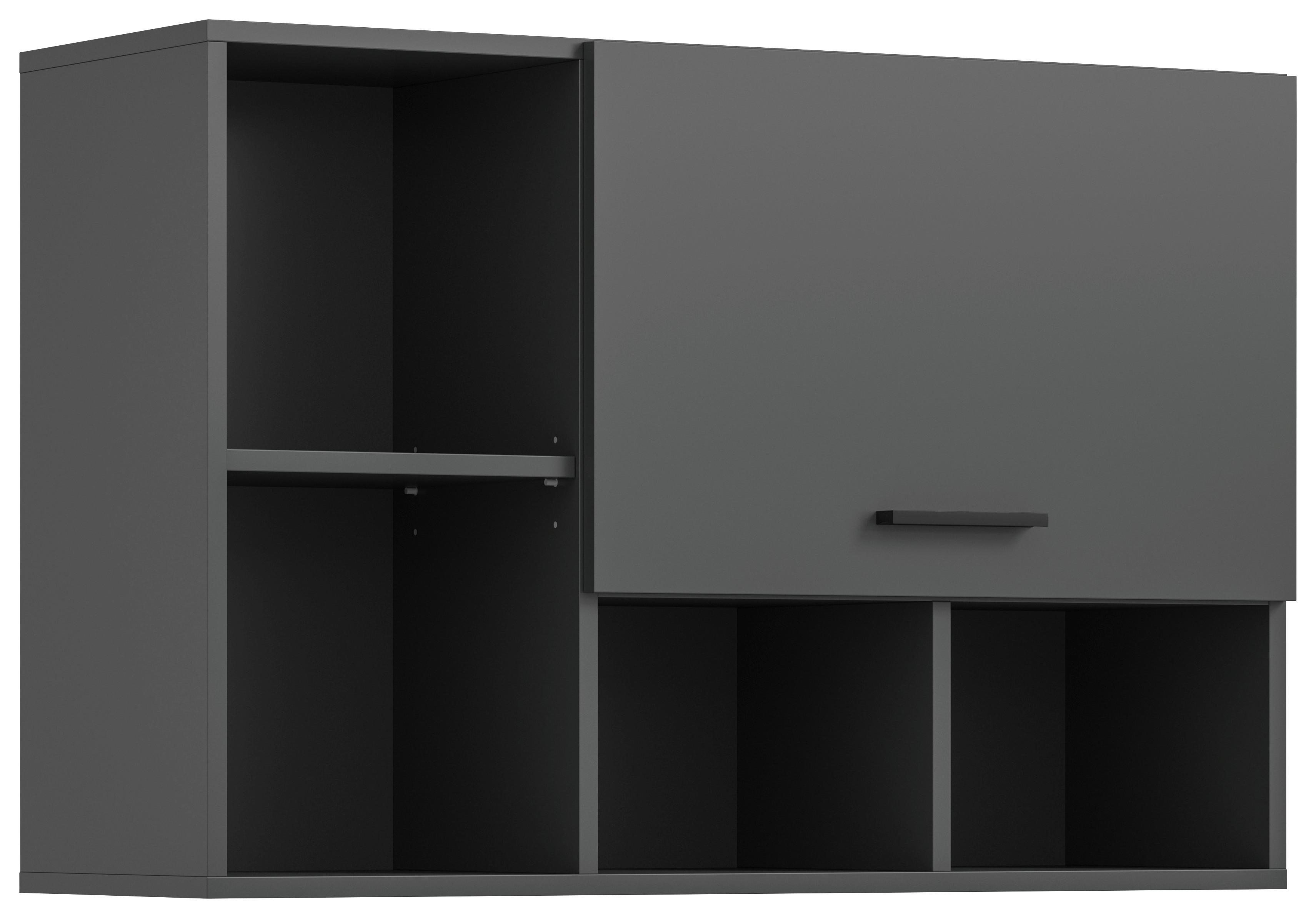 Hängeschrank Free Anthrazit B: 95 cm - Anthrazit, Basics, Holzwerkstoff (95/64/34cm) - MID.YOU