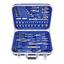Werkzeugkoffer 03156 1/2 Werkzeugkoffer 03156 1/2" und 1/4", 82-teilig - Blau, MODERN, Kunststoff/Metall (48,5/39,5/15,5cm) - Erba