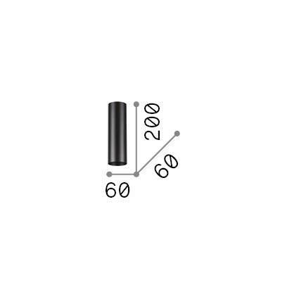 Aufbauleuchte 233062 Look Pl1 - KONVENTIONELL (6/20cm) - Ideal Lux