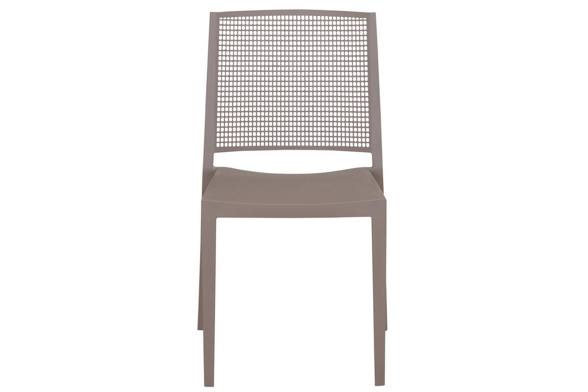 Stapelstuhl T20113 - Taupe, Basics, Kunststoff (46/80/56cm) - Siena Garden