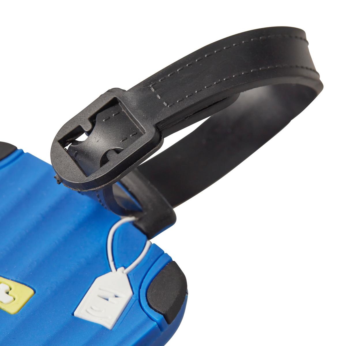 Gepäckanhänger 31735 Tino - Blau/Anthrazit, KONVENTIONELL, Kunststoff (10/18/1cm)