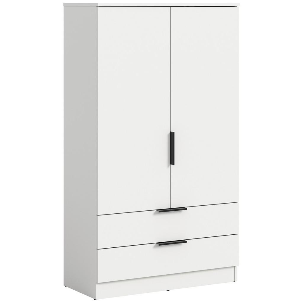 DREHTÜRENSCHRANK Kopenhagen Weiß B: 80cm