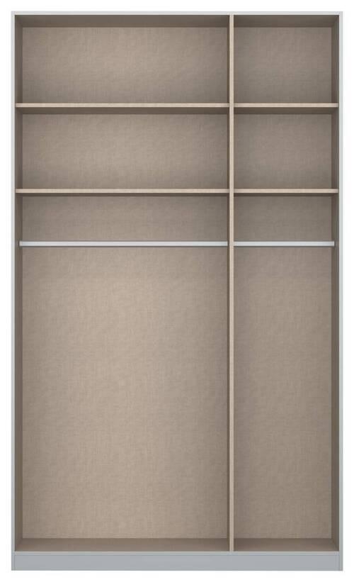 Drehtürenschrank aus Holzdekor