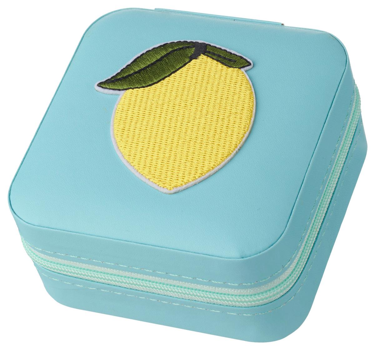 Šperkovnice NAOMI -KMA- - vícebarevná, textil/papír (9,5/5/9,5cm) - Mömax