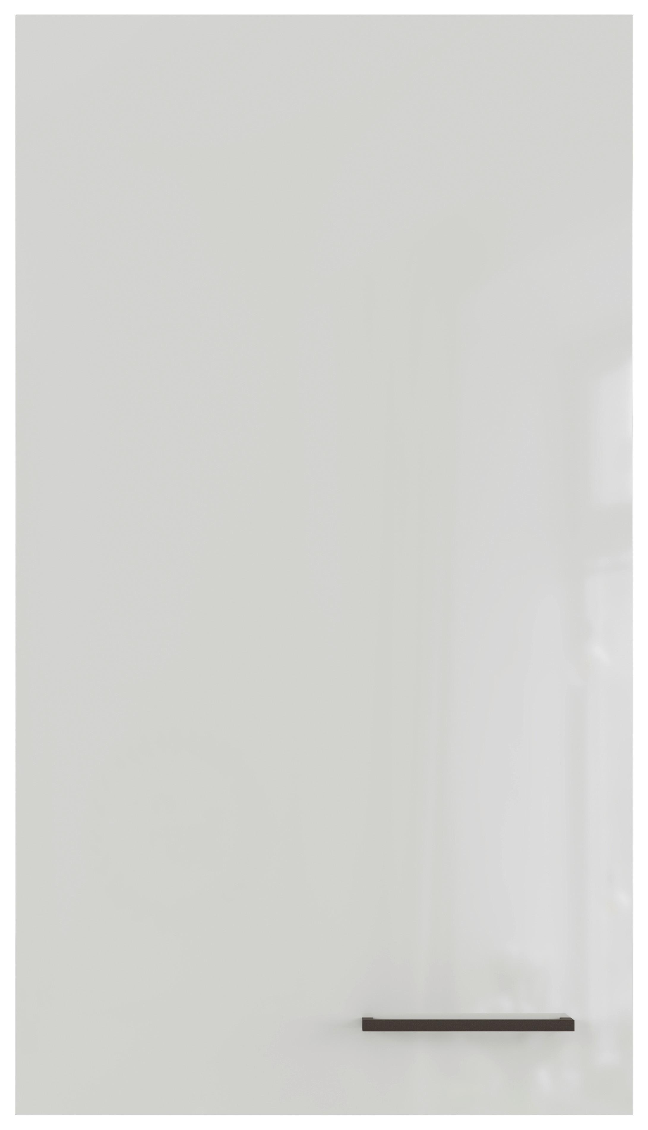 Horná kuchynská skrinka LEVI LEVI - čierna/sivá, Modern, kov/kompozitné drevo (50/89/32cm) - FlexWell