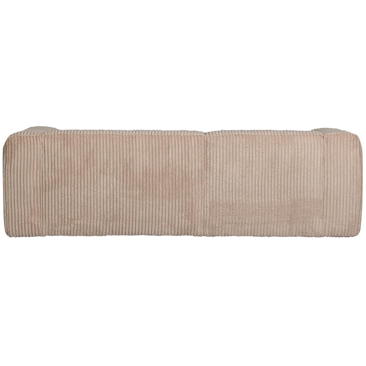 Ecksofa Bean Beige S: 178x254 Cm - Beige/Schwarz, Design, Textil (178/254cm) - Livetastic