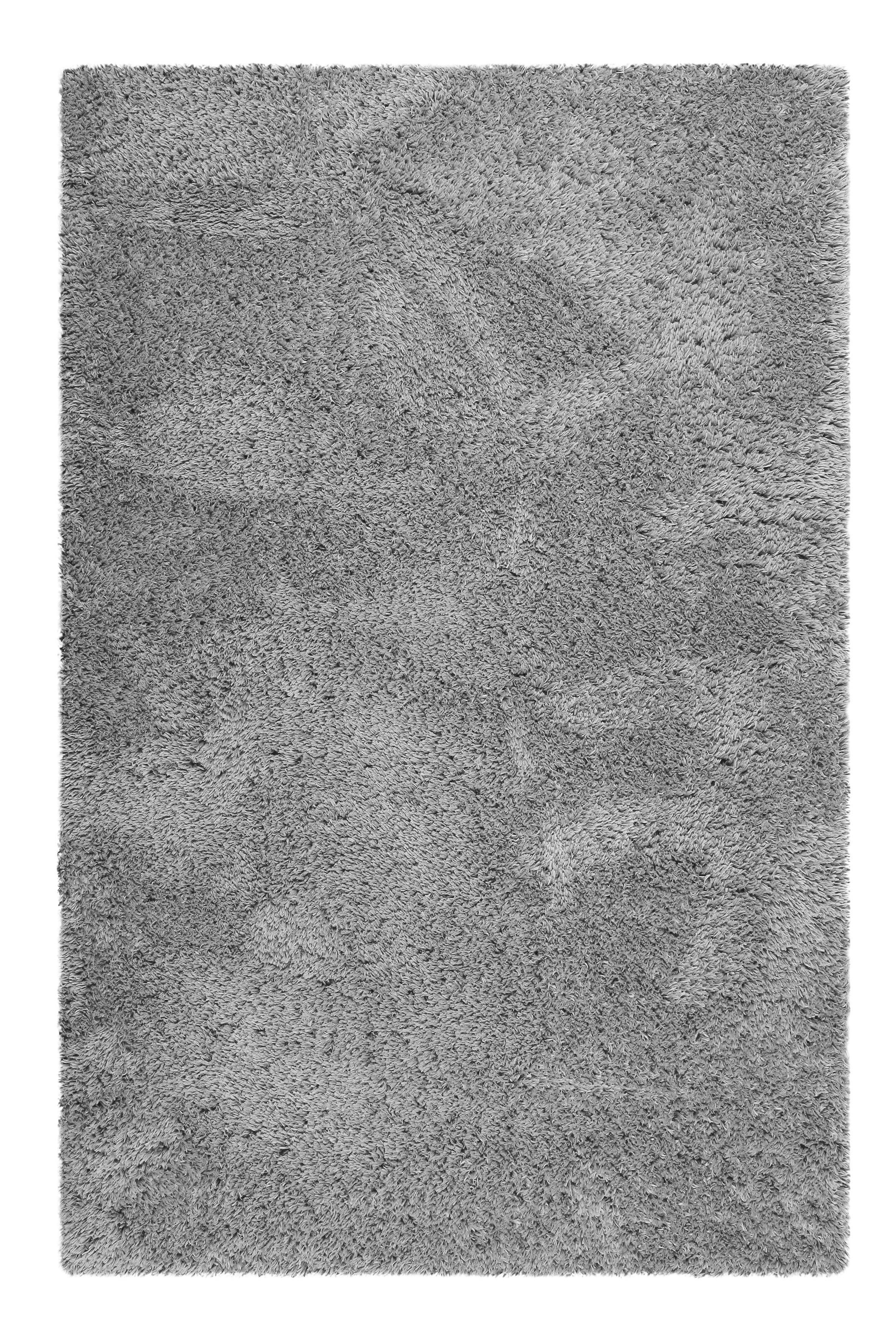 Hochflor Teppich Silber Yogi 200x290 cm - Silberfarben, KONVENTIONELL, Textil (200/290cm) - Esprit