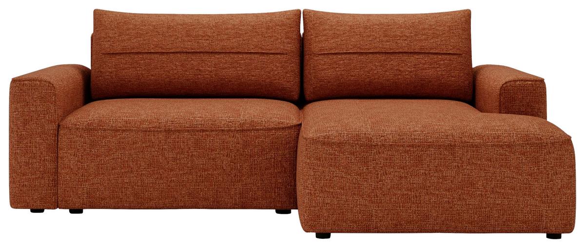 Lullo Rostfarben S: 233x144 Cm - Rostfarben/Schwarz, Design, Textil (233/144cm) - Livetastic