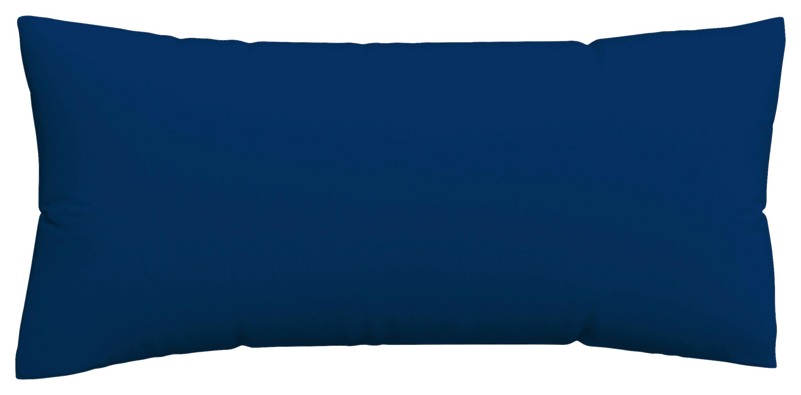 Kissenbezug Knitted 40x80 cm Jersey Dunkelblau