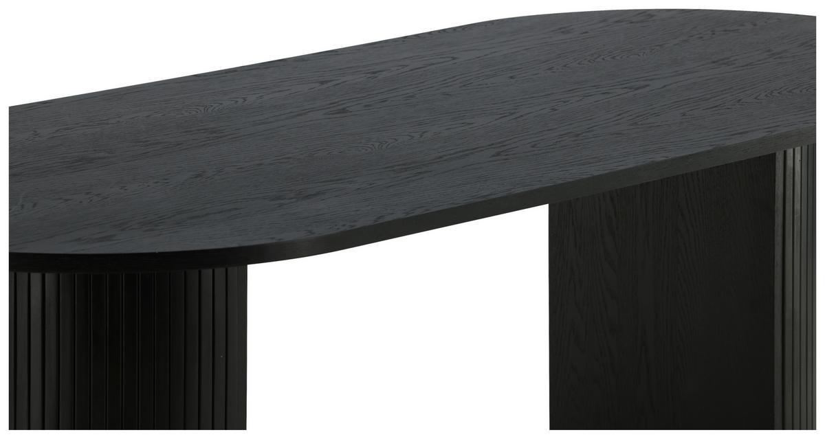 Esstisch Bianca - Schwarz, Design, Holz/Holzwerkstoff (200/90/75cm) - Livetastic