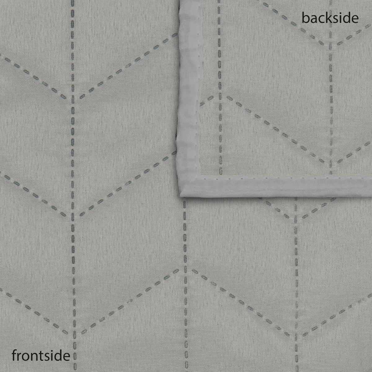 TAGESDECKE DAILY - Blau/Anthrazit, Textil (220/240cm)