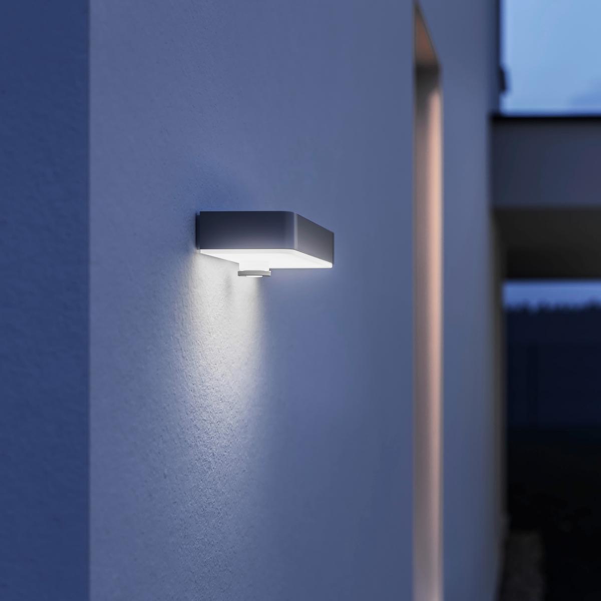 Solarleuchte Außenleuchte Xsolar Sol-O S - Anthrazit, Basics, Kunststoff/Metall (9.1/24.2/5.3cm) - Steinel