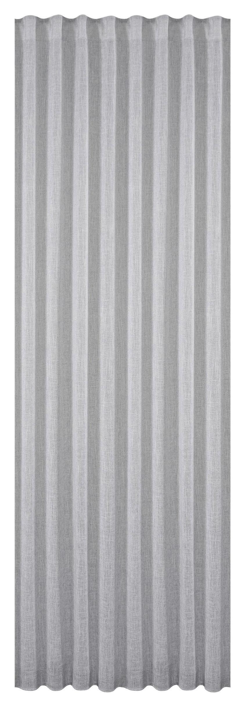 Fertigvorhang Marion - Grau, MODERN, Textil (135/245cm) - Luca Bessoni