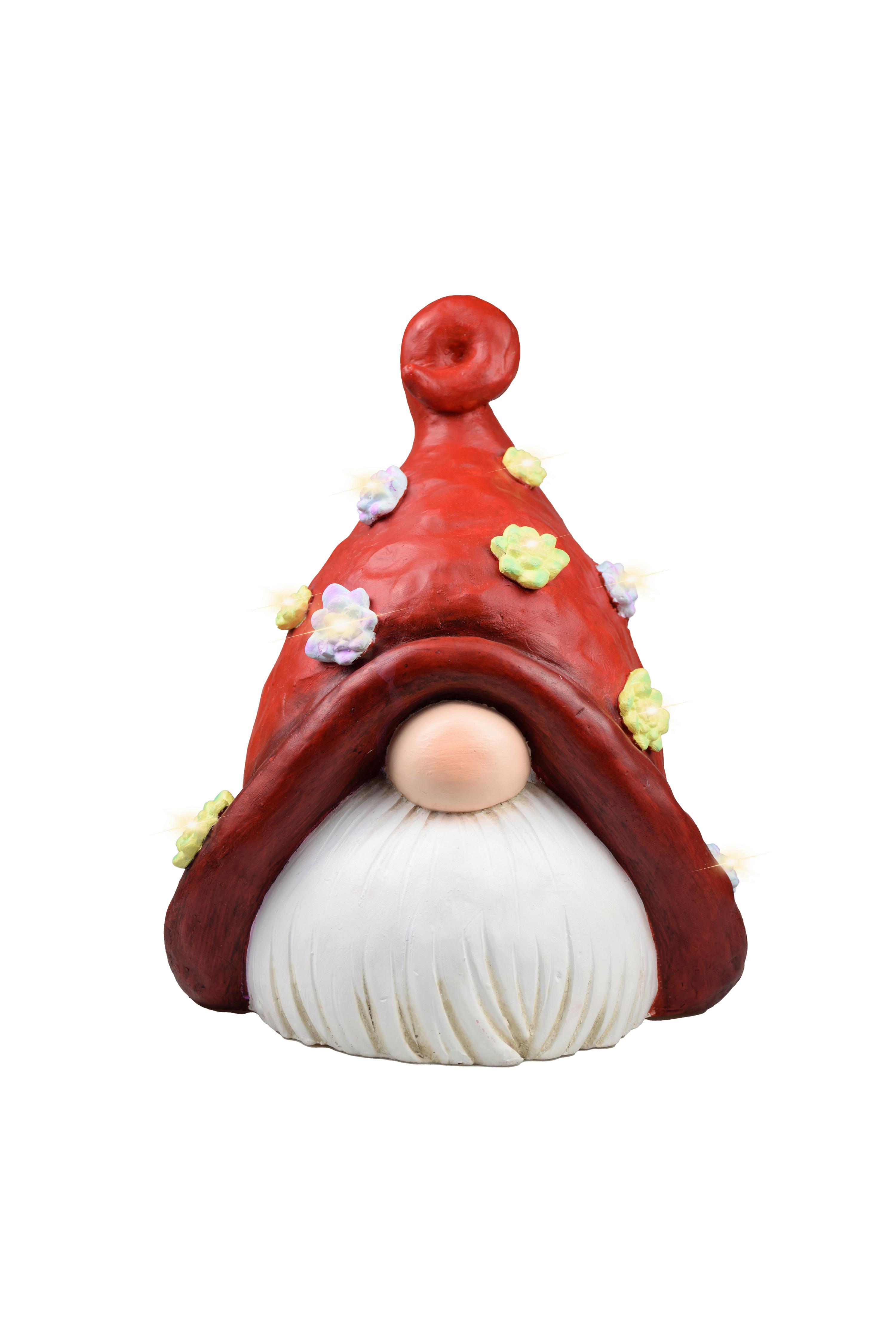 Szolárlámpa Scarlet - fekete/piros, Konventionell, műanyag (27/22/33,5cm) - Ondega