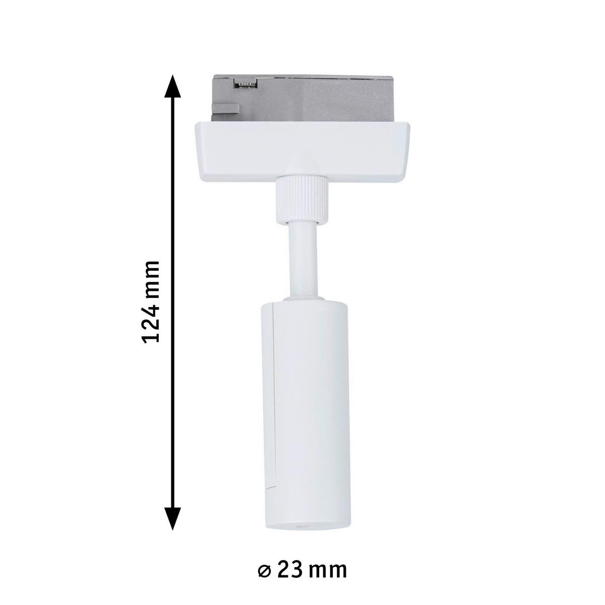 Schienensystem-Adapter 95655 Urail Adapter Sw - Basics (5,75/12,4cm) - Paulmann
