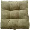 Ülőpárna Elsa - olívazöld, Modern, textil (40/40/7cm) - Luca Bessoni