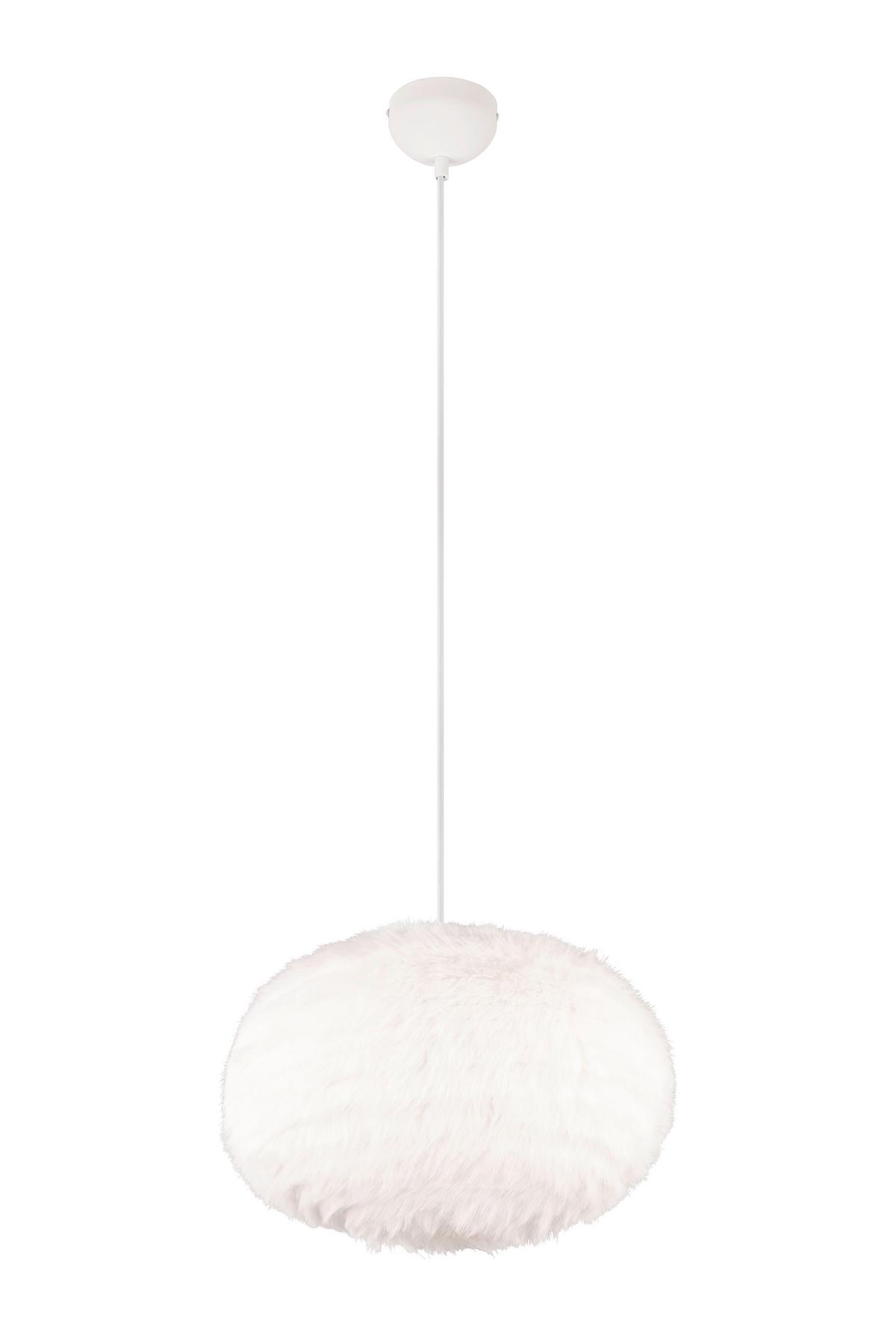 Pendelleuchte R31581901 Furry - Sandfarben/Weiß, Design, Textil/Metall (50/150cm)