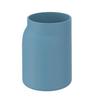 POHÁR NA ZUBNÉ KEFKY Hug, 8/11/7,1cm, petrolejová - modrá, Modern, plast (8/11/7,1cm) - Premium Living