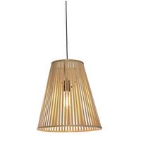 Hängeleuchte Merapi Naturfarben B: 40 cm - Naturfarben, Trend, Holz (40/40/42cm) - Good & Mojo