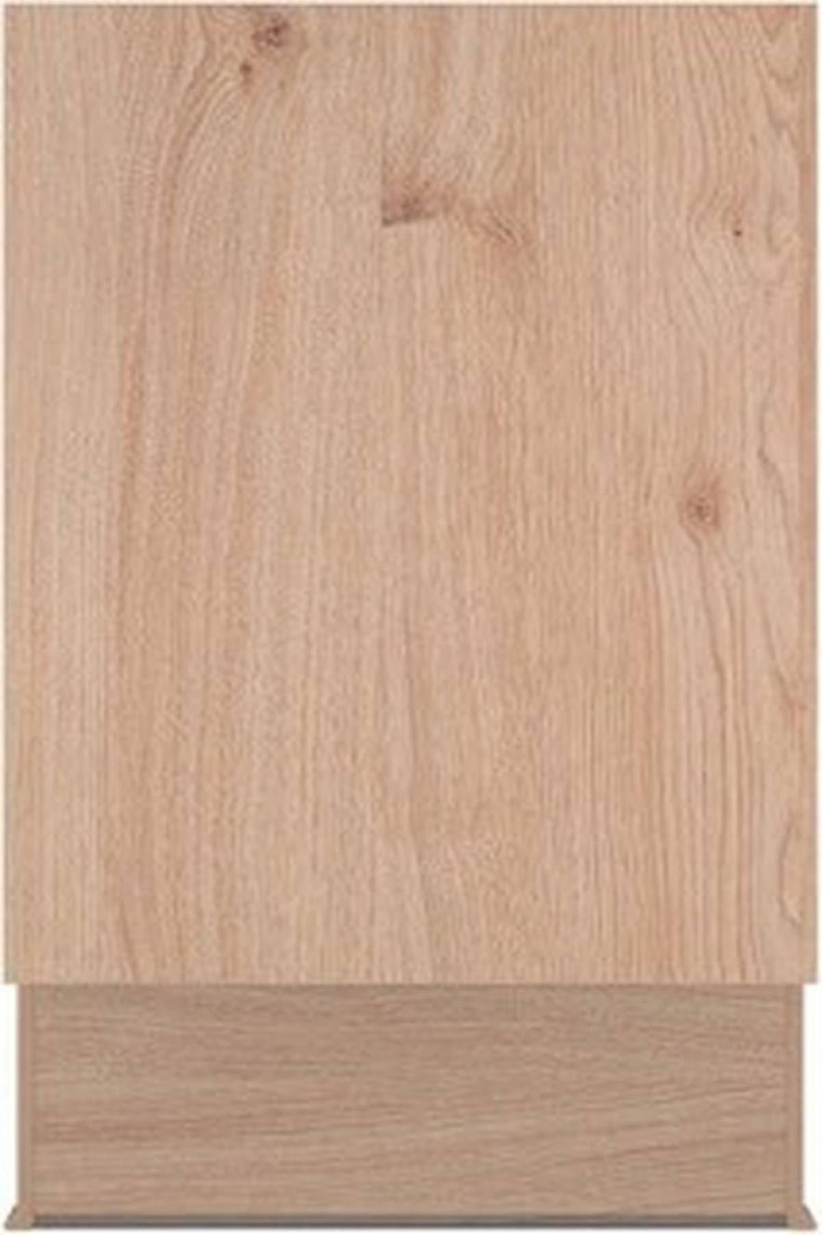 Küchenzeile Base ohne Geräte 200 cm Crema/Wildeiche - Wildeiche/Creme, Design, Holzwerkstoff (200cm) - Express