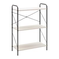 REGÁL TOM -EXKLUSIV- - čierna/kašmírová, Modern, kov/kompozitné drevo (63.2/89/30cm) - Mömax