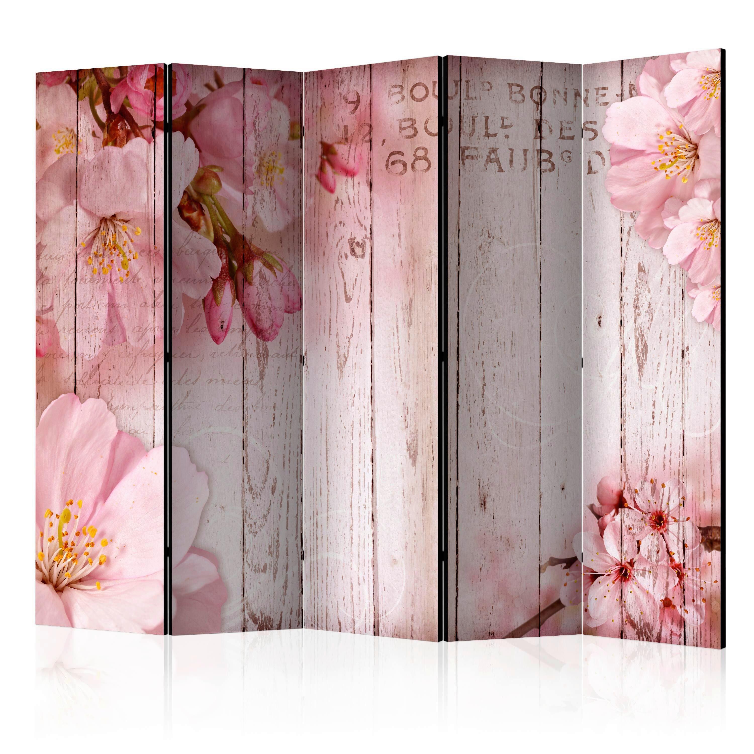 Paravent Pink Hellrosa B: 225 Cm